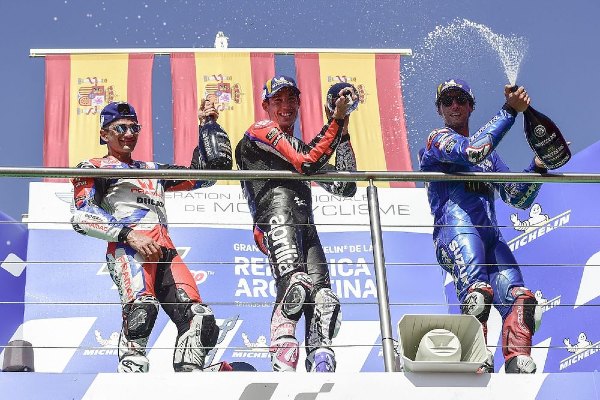 podio-motogp-argentina-2022